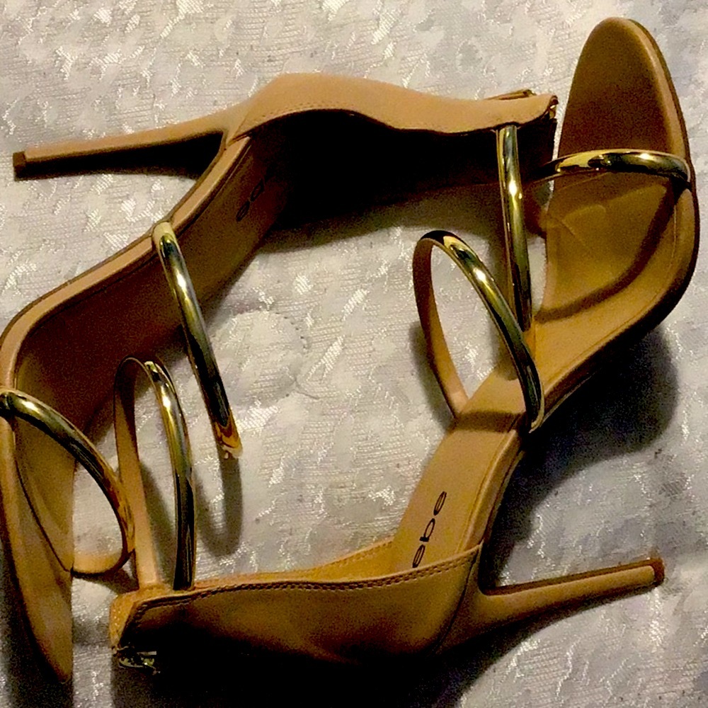 BEBE Nude Pumps